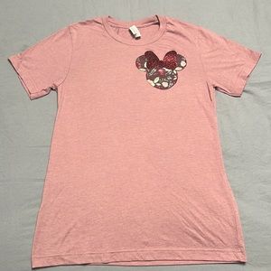 Custom Disney Floral Minnie Shirt